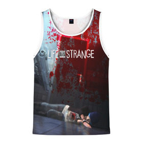 Мужская майка 3D с принтом Life is Strange в городе Новоалтайск, 100% полиэстер | круглая горловина, приталенный силуэт, длина до линии бедра. Пройма и горловина окантованы тонкой бейкой | caulfield | chloe price | game | kate marsh | life | life is strange | life is strange: before the storm | max | strange | две луны | игры | кейт марш | колфилд | макс | подростки | студенты