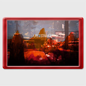 Магнит 45*70 с принтом Life is Strange в городе Новоалтайск, Пластик | Размер: 78*52 мм; Размер печати: 70*45 | caulfield | chloe price | game | kate marsh | life | life is strange | life is strange: before the storm | max | strange | две луны | игры | кейт марш | колфилд | макс | подростки | студенты