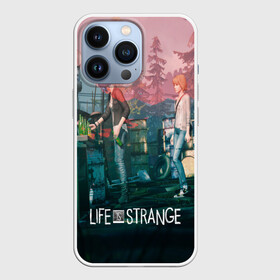 Чехол для iPhone 13 Pro с принтом Life is Strange в городе Новоалтайск,  |  | caulfield | chloe price | game | kate marsh | life | life is strange | life is strange: before the storm | max | strange | две луны | игры | кейт марш | колфилд | макс | подростки | студенты