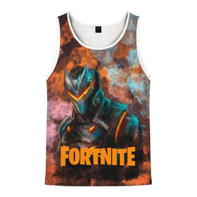 Мужская майка 3D с принтом Fortnite Omega в городе Новоалтайск, 100% полиэстер | круглая горловина, приталенный силуэт, длина до линии бедра. Пройма и горловина окантованы тонкой бейкой | Тематика изображения на принте: battle | epic | fortnite | games | lama | omega | royale | save | soldier | world | битва | королевская | лама | омега | солдат | фортнайт