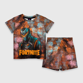 Детский костюм с шортами 3D с принтом Fortnite. Omega в городе Новоалтайск,  |  | Тематика изображения на принте: battle | epic | fortnite | games | lama | omega | royale | save | soldier | world | битва | королевская | лама | омега | солдат | фортнайт