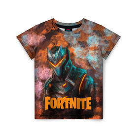 Детская футболка 3D с принтом Fortnite. Omega в городе Новоалтайск, 100% гипоаллергенный полиэфир | прямой крой, круглый вырез горловины, длина до линии бедер, чуть спущенное плечо, ткань немного тянется | battle | epic | fortnite | games | lama | omega | royale | save | soldier | world | битва | королевская | лама | омега | солдат | фортнайт