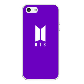 Чехол для iPhone 5/5S матовый с принтом BTS PURPLE в городе Новоалтайск, Силикон | Область печати: задняя сторона чехла, без боковых панелей | bangtan boys | bt21 | bts | bts army | bts stickers | j hope | jimin | jin | jungkook | k pop | purple | rap monster | rapmon | suga | v | бтс | корея | пурпурный | стикеры bts | фиолетовый