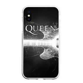 Чехол для iPhone XS Max матовый с принтом Queen в городе Новоалтайск, Силикон | Область печати: задняя сторона чехла, без боковых панелей | Тематика изображения на принте: queen | брайан мэи | британская | группа | джон дикон | королева | роджер тейлор | рок | фредди меркьюри