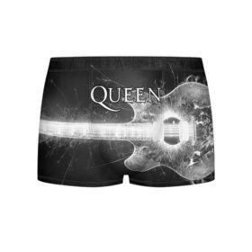 Мужские трусы 3D с принтом Queen в городе Новоалтайск, 50% хлопок, 50% полиэстер | классическая посадка, на поясе мягкая тканевая резинка | queen | брайан мэи | британская | группа | джон дикон | королева | роджер тейлор | рок | фредди меркьюри