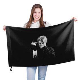 Флаг 3D с принтом BTS RAP MONSTER | БТС в городе Новоалтайск, 100% полиэстер | плотность ткани — 95 г/м2, размер — 67 х 109 см. Принт наносится с одной стороны | bangtan boys | bt21 | bts | bts army | bts stickers | j hope | jimin | jin | jungkook | k pop | rap monster | rapmon | suga | v | бтс | корея | стикеры bts