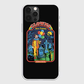 Чехол для iPhone 12 Pro Max с принтом Clowns Are Funny в городе Новоалтайск, Силикон |  | Тематика изображения на принте: 80 е | 80s | 90 е | 90s | oldschool | retro | retrowave | stranger thing | vintage | винтаж | олдскул | ретро | ретровейв | странные дела