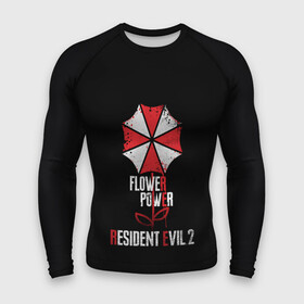 Мужской рашгард 3D с принтом Resident Evil 2 в городе Новоалтайск,  |  | 2 | biohazard | claire | evil | horror | raccoon | resident | survival | t virus | t вирус | выживание | зла | кеннеди | клэр | леон | обитель | раккун | редфилд | скотт | ужас