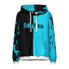 Мужская толстовка 3D с принтом SALLY FACE в городе Новоалтайск, 100% полиэстер | двухслойный капюшон со шнурком для регулировки, мягкие манжеты на рукавах и по низу толстовки, спереди карман-кенгуру с мягким внутренним слоем. | face | game | horror | sally | sally face | игра | мальчик с протезом | салли | салли фейс | ужасы