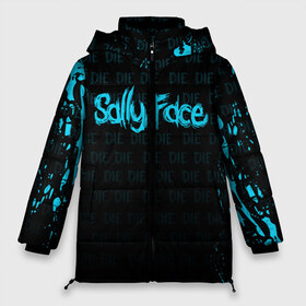 Женская зимняя куртка 3D с принтом SALLY FACE в городе Новоалтайск, верх — 100% полиэстер; подкладка — 100% полиэстер; утеплитель — 100% полиэстер | длина ниже бедра, силуэт Оверсайз. Есть воротник-стойка, отстегивающийся капюшон и ветрозащитная планка. 

Боковые карманы с листочкой на кнопках и внутренний карман на молнии | death | die | face | game | horror | sally | sally face | игра | мальчик с протезом | салли | салли фейс | ужасы