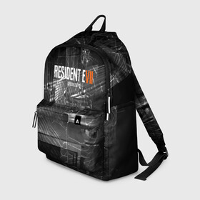 Рюкзак 3D с принтом RESIDENT EVIL 7 в городе Новоалтайск, 100% полиэстер | лямки с регулируемой длиной, сверху петелька, чтобы рюкзак можно было повесить на вешалку. Основное отделение закрывается на молнию, как и внешний карман. Внутри два дополнительных кармана, один из которых закрывается на молнию. По бокам два дополнительных кармашка | biohazard | biohazard 7 | crocodile | fang | game | hand | monster | new umbrella | resident evil | resident evil 7 | umbrella | umbrella corp | umbrella corporation | zombie