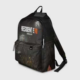Рюкзак 3D с принтом RESIDENT EVIL 7 в городе Новоалтайск, 100% полиэстер | лямки с регулируемой длиной, сверху петелька, чтобы рюкзак можно было повесить на вешалку. Основное отделение закрывается на молнию, как и внешний карман. Внутри два дополнительных кармана, один из которых закрывается на молнию. По бокам два дополнительных кармашка | biohazard | biohazard 7 | crocodile | fang | game | hand | monster | new umbrella | resident evil | resident evil 7 | umbrella | umbrella corp | umbrella corporation | zombie