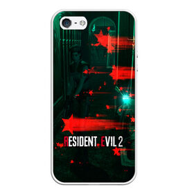 Чехол для iPhone 5/5S матовый с принтом RESIDENT EVIL 2 в городе Новоалтайск, Силикон | Область печати: задняя сторона чехла, без боковых панелей | biohazard | biohazard 7 | crocodile | fang | game | hand | monster | new umbrella | resident evil | resident evil 7 | umbrella | umbrella corp | umbrella corporation | zombie