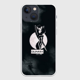Чехол для iPhone 13 mini с принтом Алита монохром в городе Новоалтайск,  |  | alita | alita: battle angel | angel | battle | gunnm | алита | боевой ангел | гали | города свалки металлолома | гунм | гуннм | дайсукэ идо | девушка | киборг | сны оружия | хаос