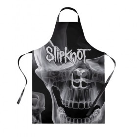 Фартук 3D с принтом Slipknot в городе Новоалтайск, 100% полиэстер | общий размер — 65 х 85 см, ширина нагрудника — 26 см, горловина — 53 см, длина завязок — 54 см, общий обхват в поясе — 173 см. Принт на завязках и на горловине наносится с двух сторон, на основной части фартука — только с внешней стороны | slipknot | грув | группа | джои джордисон | кори тейлор | метал | мик томсон | ню | петля | рок | слипкнот | удавка