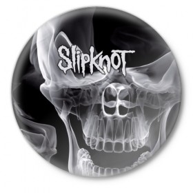 Значок с принтом Slipknot в городе Новоалтайск,  металл | круглая форма, металлическая застежка в виде булавки | Тематика изображения на принте: slipknot | грув | группа | джои джордисон | кори тейлор | метал | мик томсон | ню | петля | рок | слипкнот | удавка