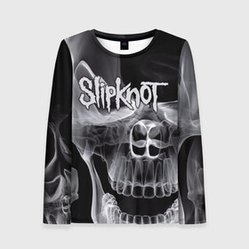 Женский лонгслив 3D с принтом Slipknot в городе Новоалтайск, 100% полиэстер | длинные рукава, круглый вырез горловины, полуприлегающий силуэт | slipknot | грув | группа | джои джордисон | кори тейлор | метал | мик томсон | ню | петля | рок | слипкнот | удавка