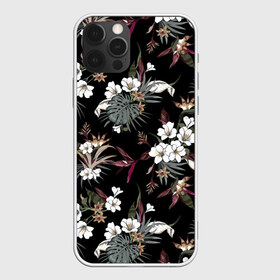 Чехол для iPhone 12 Pro Max с принтом Белые цветы в городе Новоалтайск, Силикон |  | bouquets | field | flora | flowers | leaves | pat | букеты | графика | искусство | картинка | красивый | красный | крутой | листья | мода | модный | молодёжная | орнамент | полевые | рисунок | розы | рукоделие | стиль