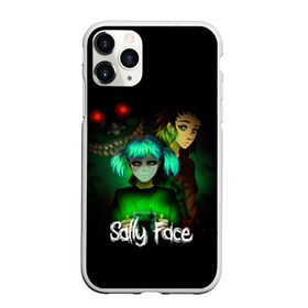 Чехол для iPhone 11 Pro Max матовый с принтом Sally Face в городе Новоалтайск, Силикон |  | Тематика изображения на принте: blue | diane | face | fisher | gizmo | henry | johnson | killer | larry | sally | генри | гизмо | джонсон | диана | ларри | лицо | салли | фейс | фишер