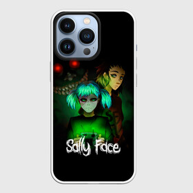 Чехол для iPhone 13 Pro с принтом Sally Face в городе Новоалтайск,  |  | Тематика изображения на принте: blue | diane | face | fisher | gizmo | henry | johnson | killer | larry | sally | генри | гизмо | джонсон | диана | ларри | лицо | салли | фейс | фишер