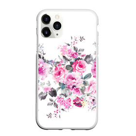 Чехол для iPhone 11 Pro матовый с принтом Розовые розы в городе Новоалтайск, Силикон |  | bouquets | color | gray | leave | lowers | ornament | patterns | pink | roses | букеты | графика | искусство | картинка | красивый | крутой | листья | мода | модный | молодёжная | орнамент | рисунок | розовые | розы | рукоделие | серый