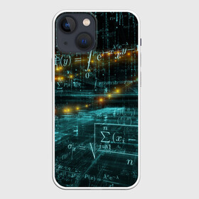 Чехол для iPhone 13 mini с принтом Формулы в пространстве в городе Новоалтайск,  |  | mathematica | алгебра | геометрия | математик | математика | наука | технарь | формула