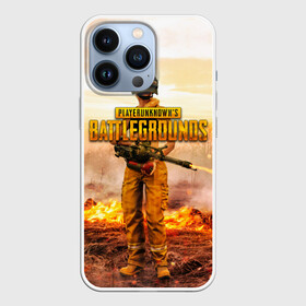 Чехол для iPhone 13 Pro с принтом PUBG в городе Новоалтайск,  |  | Тематика изображения на принте: 2019 | battle royale | battlegrounds | chicken | cs:go | csgo | dinner | dota | dota2 | playerunknown’s | pubg | winner | боевик | война | игры | известные | королевская битва | ксго | оружие | пабг | шутеры