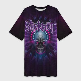 Платье-футболка 3D с принтом Slipknot в городе Новоалтайск,  |  | slipknot | грув | группа | джои джордисон | кори тейлор | метал | мик томсон | ню | петля | рок | слипкнот | удавка