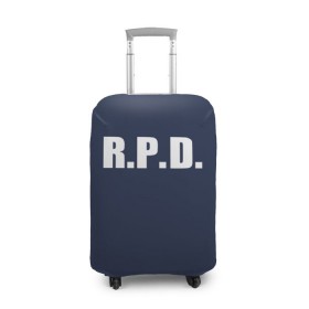 Чехол для чемодана 3D с принтом R.P.D. LEON S.KENNEDY в городе Новоалтайск, 86% полиэфир, 14% спандекс | двустороннее нанесение принта, прорези для ручек и колес | ada wong | biohazard | game | gamer | leon | logo | mistic | raccoon city | re2 | resident evil 2 | rpd | stars | umbrella | ада вонг | амбрелла | зомби | игра | мистика | ужасы