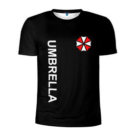 Мужская футболка 3D спортивная с принтом UMBRELLA CORP в городе Новоалтайск, 100% полиэстер с улучшенными характеристиками | приталенный силуэт, круглая горловина, широкие плечи, сужается к линии бедра | ada wong | biohazard | game | gamer | leon | logo | mistic | raccoon city | re2 | resident evil 2 | rpd | stars | umbrella | ада вонг | амбрелла | зомби | игра | мистика | ужасы
