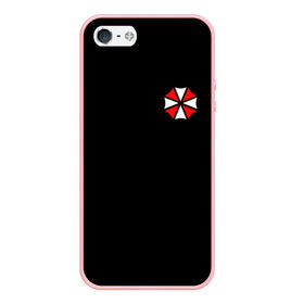 Чехол для iPhone 5/5S матовый с принтом UMBRELLA CORP (НА СПИНЕ) в городе Новоалтайск, Силикон | Область печати: задняя сторона чехла, без боковых панелей | Тематика изображения на принте: ada wong | biohazard | game | gamer | leon | logo | mistic | raccoon city | re2 | resident evil 2 | rpd | stars | umbrella | ада вонг | амбрелла | зомби | игра | мистика | ужасы