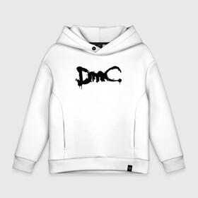 Детское худи Oversize хлопок с принтом DMC (НА СПИНЕ) в городе Новоалтайск, френч-терри — 70% хлопок, 30% полиэстер. Мягкий теплый начес внутри —100% хлопок | боковые карманы, эластичные манжеты и нижняя кромка, капюшон на магнитной кнопке | dante | devil may cry | devil may cry 5 | dmc | game | hell | play | sword | ад | данте | игры | компьютерные игры 2019 | меч