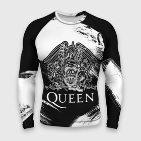 Мужской рашгард 3D с принтом Queen в городе Новоалтайск,  |  | queen | брайан мэи | британская | группа | джон дикон | королева | роджер тейлор | рок | фредди меркьюри