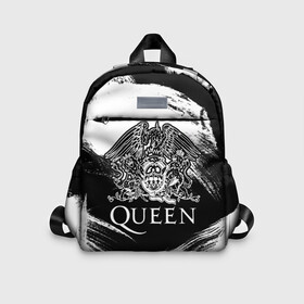Детский рюкзак 3D с принтом Queen в городе Новоалтайск, 100% полиэстер | лямки с регулируемой длиной, сверху петелька, чтобы рюкзак можно было повесить на вешалку. Основное отделение закрывается на молнию, как и внешний карман. Внутри дополнительный карман. По бокам два дополнительных кармашка | queen | брайан мэи | британская | группа | джон дикон | королева | роджер тейлор | рок | фредди меркьюри