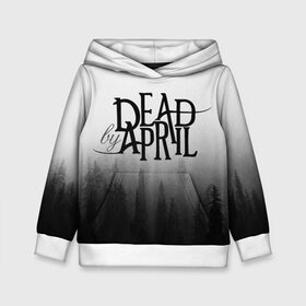 Детская толстовка 3D с принтом Dead by April в городе Новоалтайск, 100% полиэстер | двухслойный капюшон со шнурком для регулировки, мягкие манжеты на рукавах и по низу толстовки, спереди карман-кенгуру с мягким внутренним слоем | Тематика изображения на принте: dead by april | metal | rock | группы | метал | музыка | рок