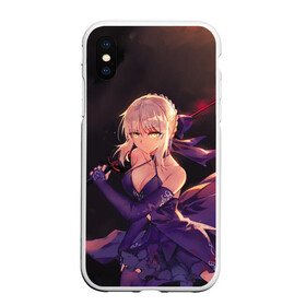 Чехол для iPhone XS Max матовый с принтом Fate Grand Order в городе Новоалтайск, Силикон | Область печати: задняя сторона чехла, без боковых панелей | Тематика изображения на принте: anime | fate grand order | manga | saber | аниме | арчер | ассасин | великий приказ | лансер | лунный свет в потерянной комнате | манга | первая миссия | судьба великая кампания | сэйбер