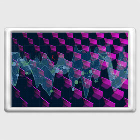 Магнит 45*70 с принтом Abstraction hy-tech в городе Новоалтайск, Пластик | Размер: 78*52 мм; Размер печати: 70*45 | Тематика изображения на принте: abstract | abstraction | comb | cyberpunk | texture | абстракция | бронь | броня | кибер панк | соты | стальные соты | текстуры