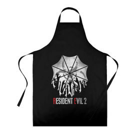 Фартук 3D с принтом Resident Evil 2 в городе Новоалтайск, 100% полиэстер | общий размер — 65 х 85 см, ширина нагрудника — 26 см, горловина — 53 см, длина завязок — 54 см, общий обхват в поясе — 173 см. Принт на завязках и на горловине наносится с двух сторон, на основной части фартука — только с внешней стороны | 2 | biohazard | claire | evil | horror | raccoon | resident | survival | t virus | t вирус | выживание | зла | кеннеди | клэр | леон | обитель | раккун | редфилд | скотт | ужас