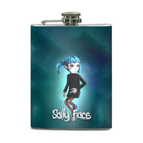 Фляга с принтом Sally Face в городе Новоалтайск, металлический корпус | емкость 0,22 л, размер 125 х 94 мм. Виниловая наклейка запечатывается полностью | Тематика изображения на принте: blue | diane | face | fisher | gizmo | henry | johnson | killer | larry | sally | генри | гизмо | джонсон | диана | ларри | лицо | салли | фейс | фишер