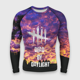 Мужской рашгард 3D с принтом DEAD BY DAYLIGHT в городе Новоалтайск,  |  | dead by daylight | game | hillbilly | maniacs | trapper | wraith | деревенщина | игра | мертвые днем | охотник | призрак