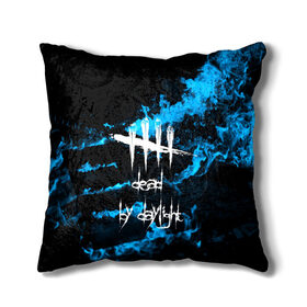 Подушка 3D с принтом DEAD BY DAYLIGHT в городе Новоалтайск, наволочка – 100% полиэстер, наполнитель – холлофайбер (легкий наполнитель, не вызывает аллергию). | состоит из подушки и наволочки. Наволочка на молнии, легко снимается для стирки | dead by daylight | game | hillbilly | maniacs | trapper | wraith | деревенщина | игра | мертвые днем | охотник | призрак