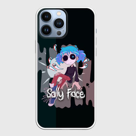 Чехол для iPhone 13 Pro Max с принтом Sally Face в городе Новоалтайск,  |  | Тематика изображения на принте: blue | diane | face | fisher | gizmo | henry | johnson | killer | larry | sally | генри | гизмо | джонсон | диана | ларри | лицо | салли | фейс | фишер