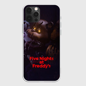 Чехол для iPhone 12 Pro Max с принтом Five Nights at Freddys в городе Новоалтайск, Силикон |  | five nights at freddy s | game | horror | игры | механические куклы | ночь | охранник | пять ночей у фредди | светящиеся глаза | ужас