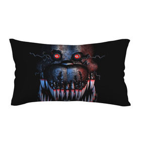 Подушка 3D антистресс с принтом Five Nights at Freddy`s в городе Новоалтайск, наволочка — 100% полиэстер, наполнитель — вспененный полистирол | состоит из подушки и наволочки на молнии | five nights at freddy s | game | horror | игры | механические куклы | ночь | охранник | пять ночей у фредди | светящиеся глаза | ужас