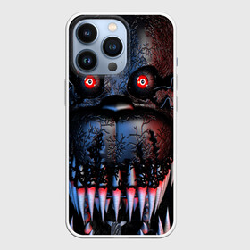 Чехол для iPhone 13 Pro с принтом Five Nights at Freddys в городе Новоалтайск,  |  | five nights at freddy s | game | horror | игры | механические куклы | ночь | охранник | пять ночей у фредди | светящиеся глаза | ужас