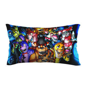 Подушка 3D антистресс с принтом Five Nights at Freddy`s в городе Новоалтайск, наволочка — 100% полиэстер, наполнитель — вспененный полистирол | состоит из подушки и наволочки на молнии | five nights at freddy s | game | horror | игры | механические куклы | ночь | охранник | пять ночей у фредди | светящиеся глаза | ужас