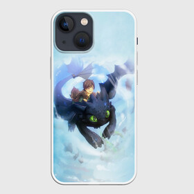 Чехол для iPhone 13 mini с принтом Night Fury в городе Новоалтайск,  |  | Тематика изображения на принте: how to train your dragon | night fury | беззубик | дракон | как приручить дракона | ночная фурия