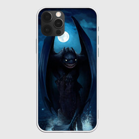 Чехол для iPhone 12 Pro Max с принтом Night Fury в городе Новоалтайск, Силикон |  | Тематика изображения на принте: how to train your dragon | night fury | беззубик | дракон | как приручить дракона | луна | ночная фурия | ночь | полнолуние