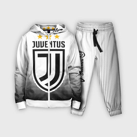 Детский костюм 3D с принтом Ювентус в городе Новоалтайск,  |  | bianconeri | juve | juventus | италия | роналду | серия а | турин | форма | футбол | футболист | футбольная | футбольный клуб | черно белые | юве | ювентус