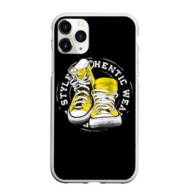 Чехол для iPhone 11 Pro Max матовый с принтом Sporty style sneakers в городе Новоалтайск, Силикон |  | sport | streng | бег | белый | графика | жёлтый | искусство | картинка | кеды | крутой | лучший | мода | молодежная | надпись | обувь | путешествие | рисунок | сила | скорость | спорт | спортивная | стиль